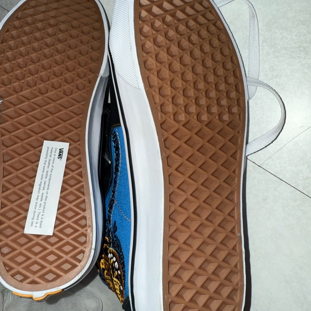 Vans Dia De Los Muertos Sk8-Hi Skate Shoe butterfly men size 6 women size 7.5 - Picture 14 of 14